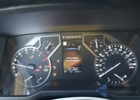 2025 Toyota Tundra Sr5 из США, поврежденный, VIN 5TFLA5DB2SX253625